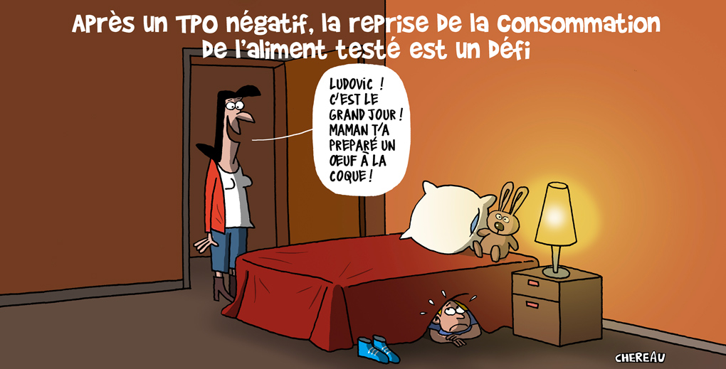 Les difficultés d’alimentation des allergiques, de la poursuite de l’évitement après TPO négatif à l’étiquetage des produits