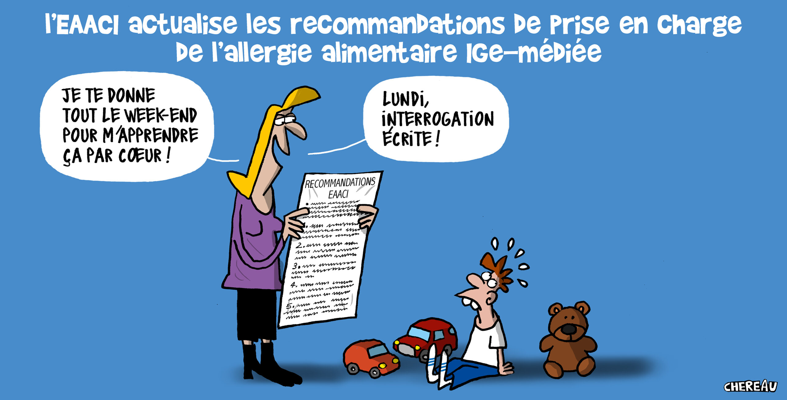 L’EAACI met à jour ses recommandations sur l’allergie alimentaire IgE-médiée